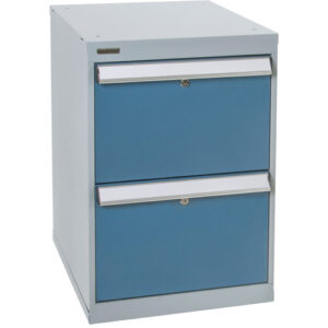 Two-Drawer Pedestal Workbench