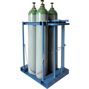 4-Cylinder Forklift Cylinder Storage Caddy