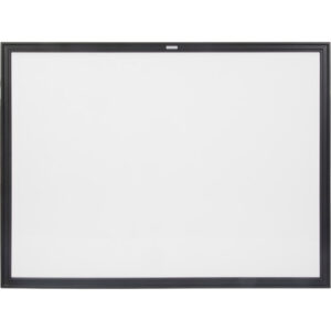 Black MDF Frame Whiteboard