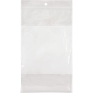 White Block Poly Bags