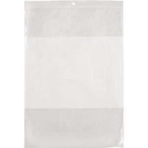 White Block Poly Bags