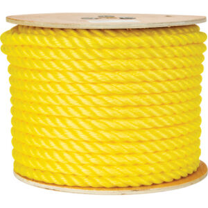 5/8"" Braided Yellow Rope