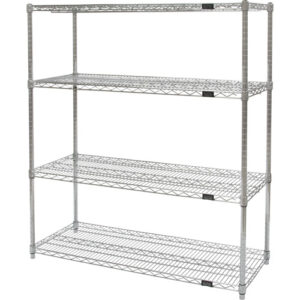 Heavy-Duty Chromate Wire Shelving