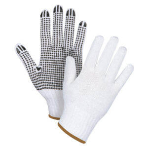 Dotted String Knit Gloves