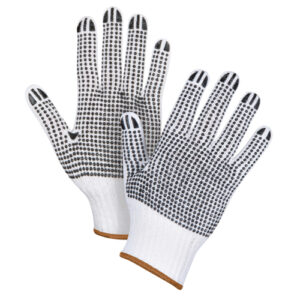 Double-Sided Dotted String Knit Gloves