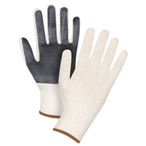 Palm-Coated String Knit Gloves