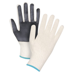 Palm-Coated String Knit Gloves