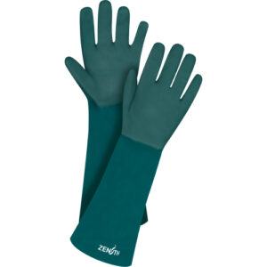 Double Dipped Green Gloves