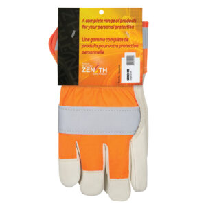 Orange High-Visibility Superior Warmth Fitters Gloves
