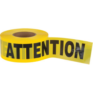 ""Attention"" Barricade Tape