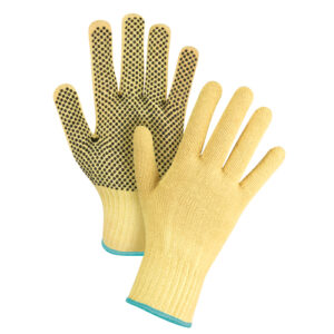 Dotted Seamless String Knit Gloves