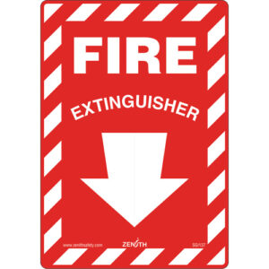 Fire Extinguisher Safety Sign