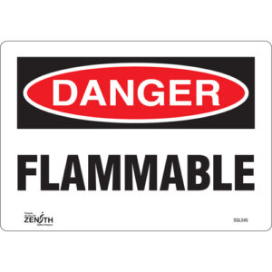 ""Flammable"" Sign