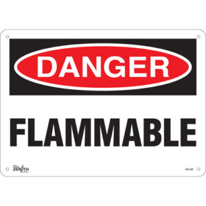 ""Flammable"" Sign