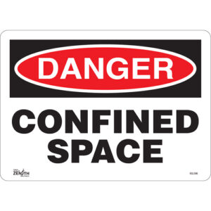 ""Confined Space"" Sign