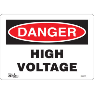 ""High Voltage"" Sign