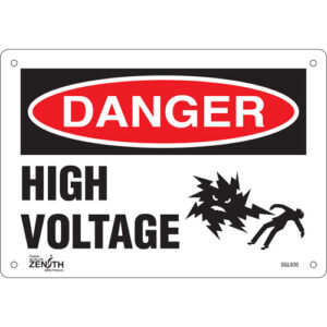 ""High Voltage"" Sign