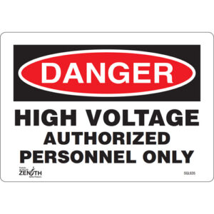 ""Authorized Personnel Only"" Sign