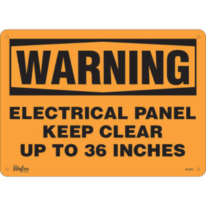 ""Electrical Panel"" Sign