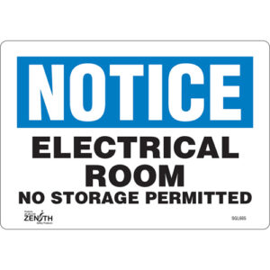 ""Electrical Room"" Sign