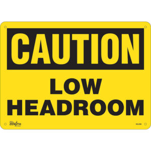 ""Low Headroom"" Sign