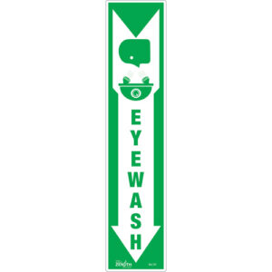 ""Eye Wash"" Sign