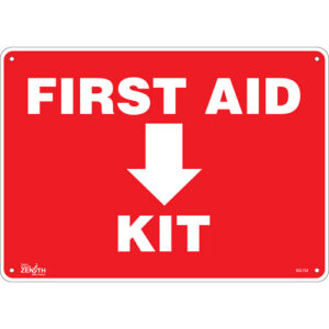 ""First Aid Kit"" Sign