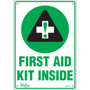 ""First Aid Kit"" Sign