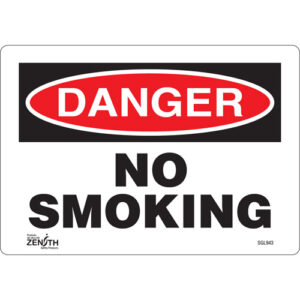 ""No Smoking"" Sign