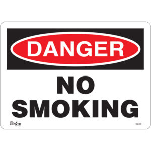 ""No Smoking"" Sign