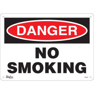 ""No Smoking"" Sign