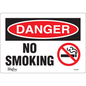 ""No Smoking"" Sign