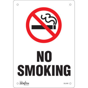 ""No Smoking"" Sign