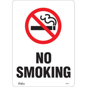 ""No Smoking"" Sign
