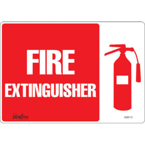 ""Fire Extinguisher"" Sign