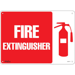 ""Fire Extinguisher"" Sign