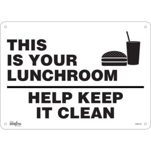 ""This Is Your Lunchroom"" Sign