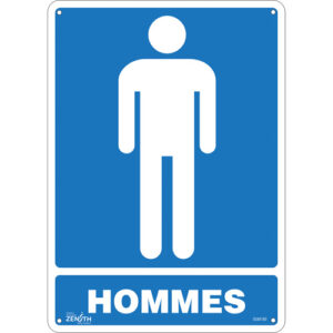 ""Hommes"" Sign