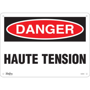 ""Haute Tension"" Sign