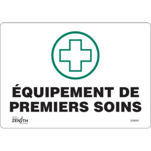 ""Premiers Soins"" Sign