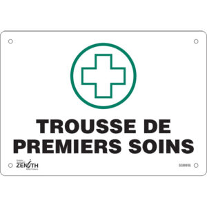 ""Premiers Soins"" Sign
