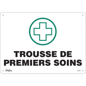 ""Premiers Soins"" Sign