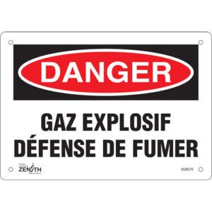 ""Défense De Fumer"" Sign