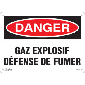 ""Défense De Fumer"" Sign