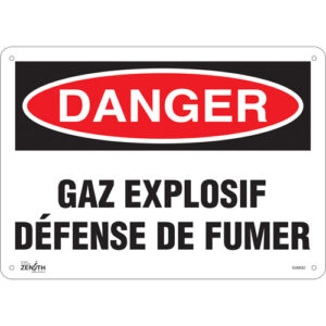 ""Défense De Fumer"" Sign