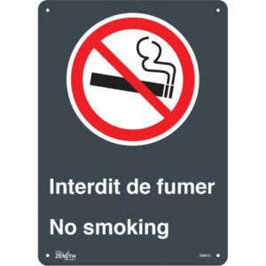 ""Interdit De Fumer/No Smoking"" Sign