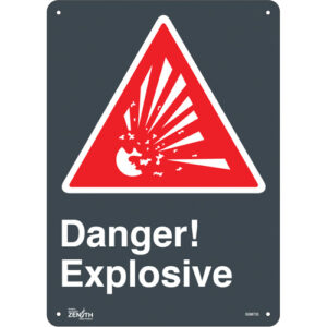 ""Explosive"" Sign
