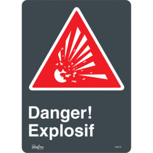 ""Explosif"" Sign