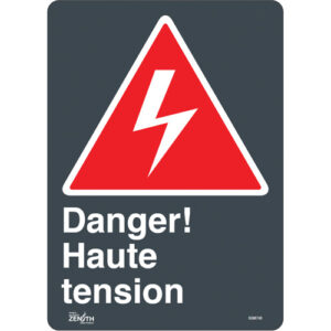 ""Haute Tension"" Sign
