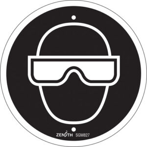 Eye Protection Required CSA Standard Safety Sign